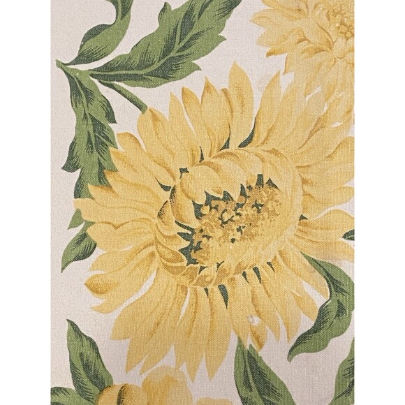 4 Butter Yellow and Blue Floral Grapes Placemats Cloth Great Condition Cottage - Picture 5 of 9